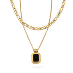 Mix Necklace Aurora Plated in 18K Gold