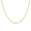 Gold-Plated Sphere Chain Necklace 18K
