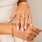 Chloé Bracelet Plated in 18k Gold