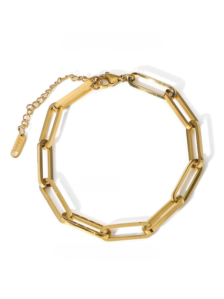 Celina Chain Bracelet Plated in 18K Gold