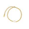 Persian Pearl Bracelet Gold Plated in 18k
