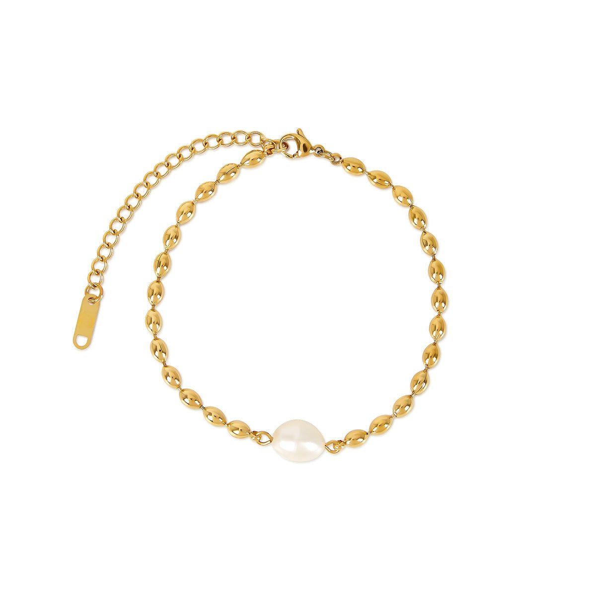 Persian Pearl Bracelet Gold Plated in 18k