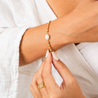 Persian Pearl Bracelet Gold Plated in 18k