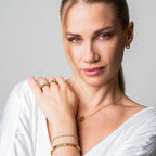 Adjustable Puket Riviera Bracelet Plated in 18k Gold