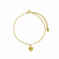 Love Ankle Bracelet Plated in 18K Gold