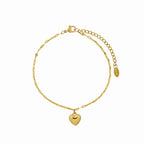Love Ankle Bracelet Plated in 18K Gold